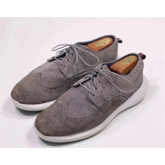 Footjoy 56113 FJ Flex LE Gray Suede Wingtip Oxford Sneaker Dress Shoes Men\'s 9.5 main image 6